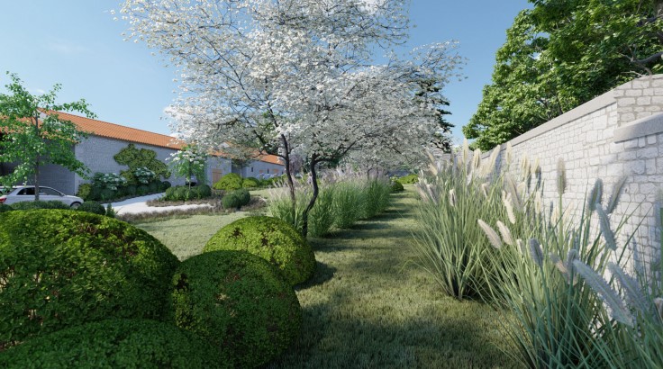 creation jardin touraine ferme chateau des idees un projet xavier patricot paysagite concepteur